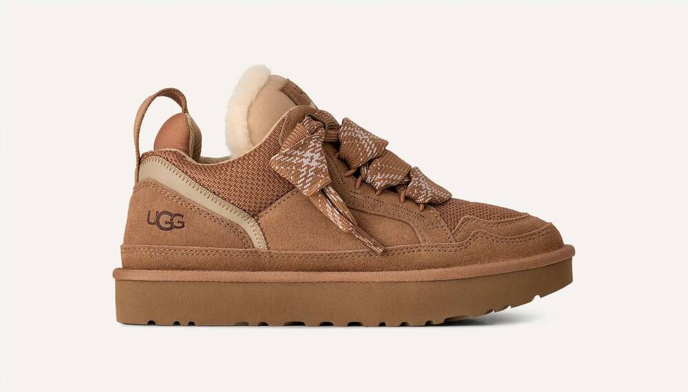 NEW UGG women's lowmel shoes in chestnut